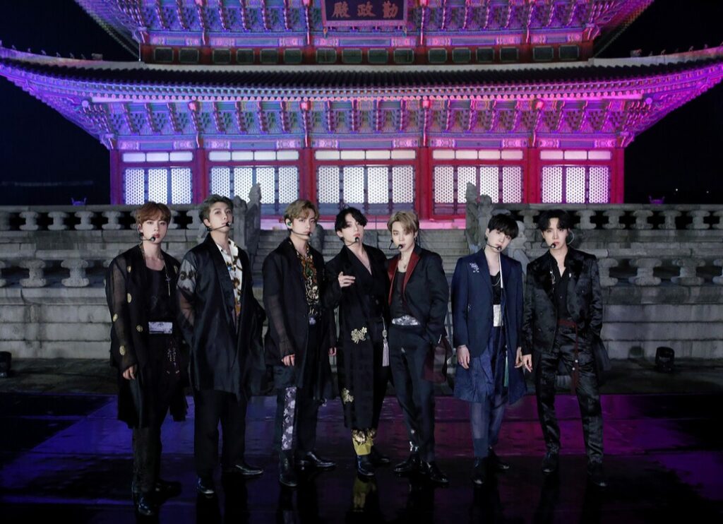 아리랑 경복궁 bts 빅히트엔터테인먼트